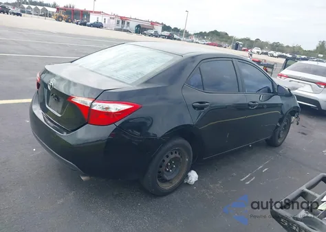 2015 Toyota Corolla Le z USA, uszkodzony, nr VIN 2T1BURHE7FC357997